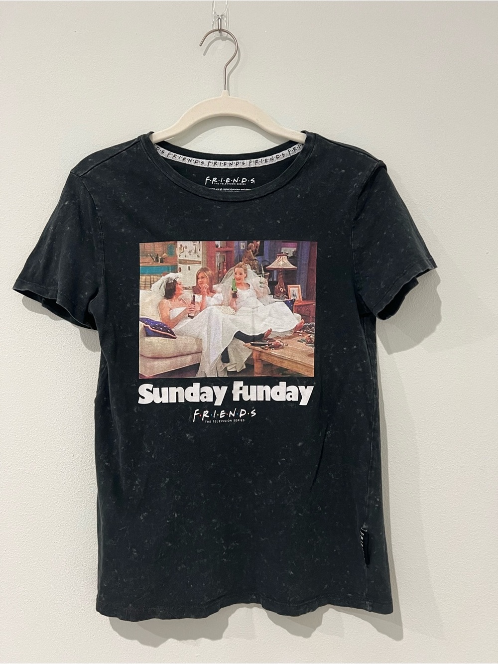 FRIENDS Black Logo Graphic Tee